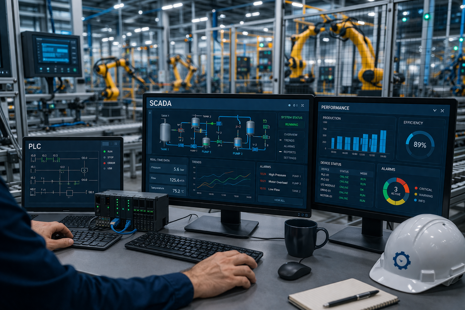 PLC ve SCADA Sistemleri Ne İşe Yarar?