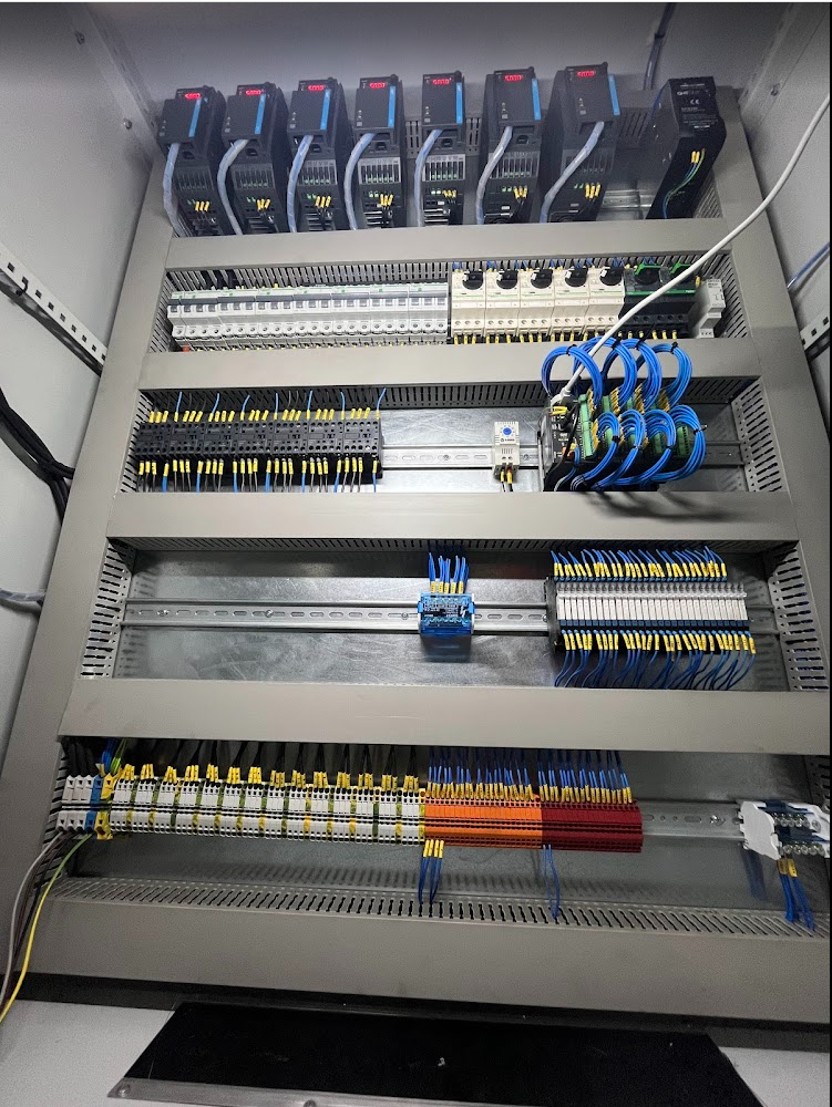 KALSİT PVC DOLUM MAKİNE OTOMASYON PANOSU 